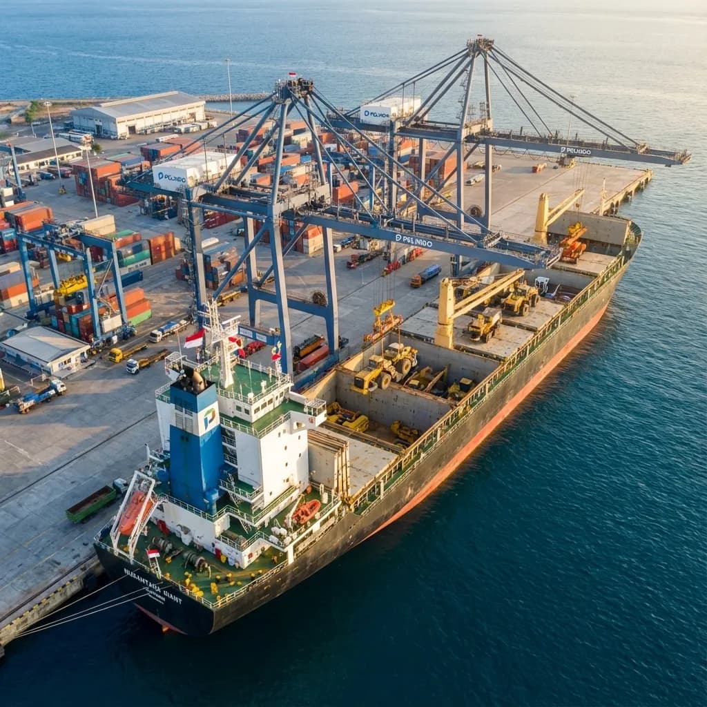 Rig Material Delivery: Bitung to Merak