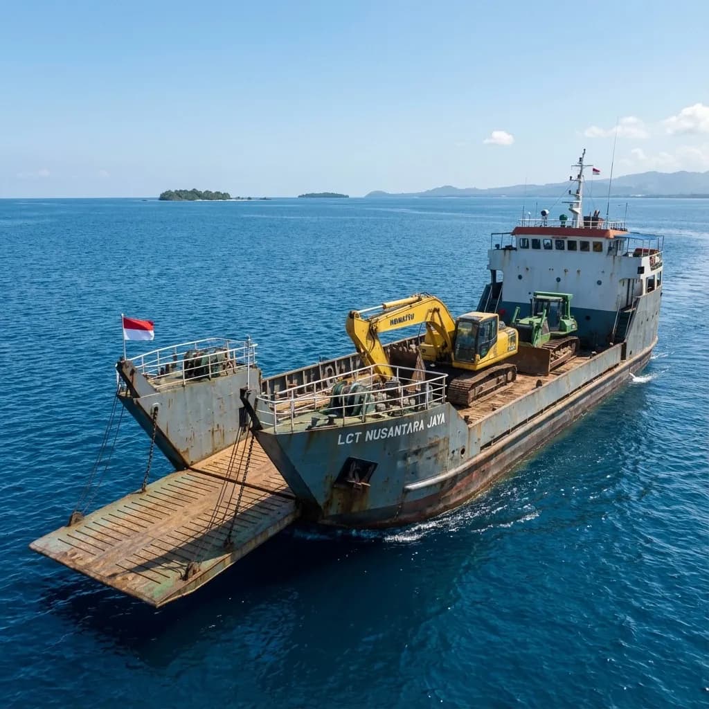 ALUTSISTA Transportation: Jakarta to Kupang